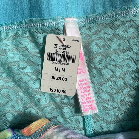 Victoria's Secret PINK | Hipster Leopard Lace Back Signature Waist | Size Medium - Picture 4 of 6
